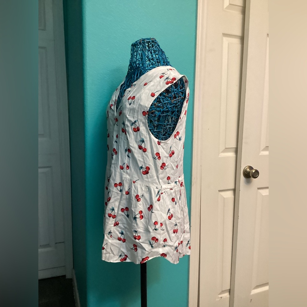 💥PRICE DROP💥 Steadfast Sojourn Top in Cherries - Picture 3 of 6